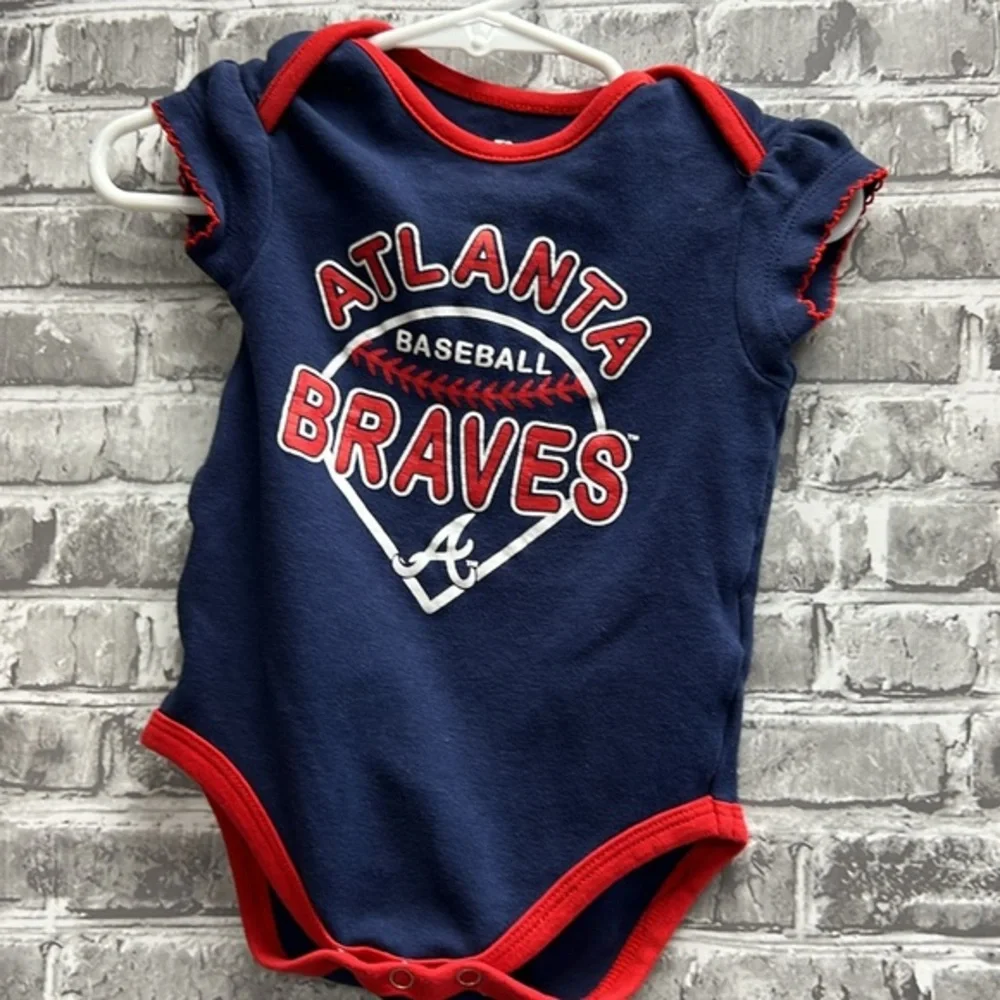Atlanta Braves onesies‎